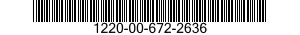 1220-00-672-2636  1220006722636 006722636