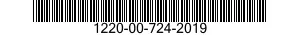 1220-00-724-2019  1220007242019 007242019
