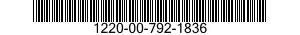 1220-00-792-1836  1220007921836 007921836