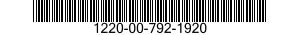 1220-00-792-1920  1220007921920 007921920