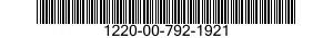1220-00-792-1921  1220007921921 007921921