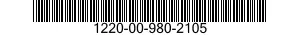1220-00-980-2105  1220009802105 009802105