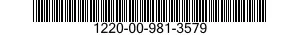 1220-00-981-3579  1220009813579 009813579
