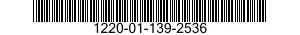 1220-01-139-2536  1220011392536 011392536