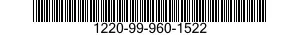 1220-99-960-1522  1220999601522 999601522