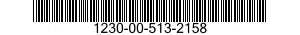 1230-00-513-2158  1230005132158 005132158
