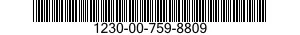 1230-00-759-8809  1230007598809 007598809