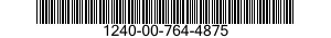 1240-00-764-4875  1240007644875 007644875