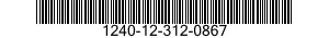 1240-12-312-0867 MIRROR,OPTICAL INSTRUMENT 1240123120867 123120867