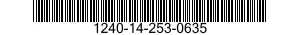 1240-14-253-0635 COMMANDE BALISTIQUE 1240142530635 142530635