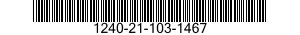 1240-21-103-1467 PIN,ECCENTRIC 1240211031467 211031467