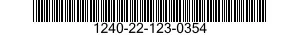 1240-22-123-0354 FASTENER TAPE,HOOK 1240221230354 221230354