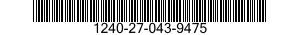 1240-27-043-9475 WINDOW,OPTICAL INSTRUMENT 1240270439475 270439475