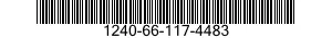 1240-66-117-4483 SIGHT,TELESCOPIC 1240661174483 661174483