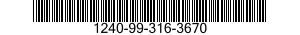 1240-99-316-3670 BRACKET ASSEMBLY 1240993163670 993163670