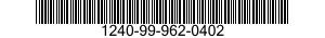 1240-99-962-0402  1240999620402 999620402