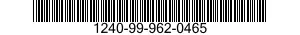1240-99-962-0465  1240999620465 999620465