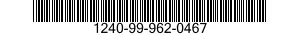 1240-99-962-0467  1240999620467 999620467