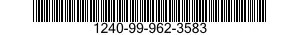 1240-99-962-3583  1240999623583 999623583