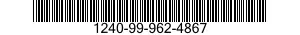 1240-99-962-4867  1240999624867 999624867