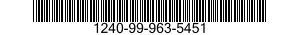 1240-99-963-5451  1240999635451 999635451