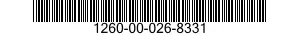 1260-00-026-8331  1260000268331 000268331