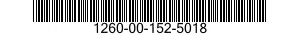 1260-00-152-5018  1260001525018 001525018