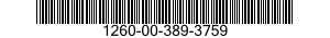 1260-00-389-3759  1260003893759 003893759