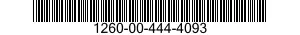 1260-00-444-4093  1260004444093 004444093