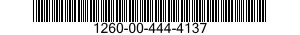 1260-00-444-4137  1260004444137 004444137