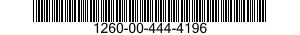 1260-00-444-4196  1260004444196 004444196