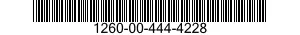 1260-00-444-4228  1260004444228 004444228