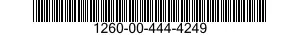1260-00-444-4249  1260004444249 004444249