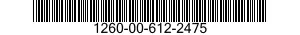 1260-00-612-2475  1260006122475 006122475