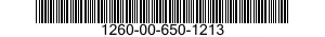 1260-00-650-1213  1260006501213 006501213