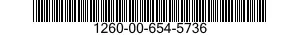 1260-00-654-5736  1260006545736 006545736