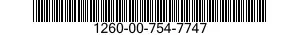 1260-00-754-7747  1260007547747 007547747