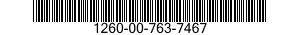 1260-00-763-7467  1260007637467 007637467