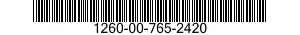 1260-00-765-2420  1260007652420 007652420