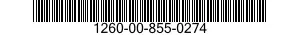 1260-00-855-0274  1260008550274 008550274