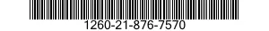 1260-21-876-7570 RUBBER STRIP 1260218767570 218767570