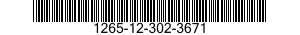 1265-12-302-3671 TRANSMITTER,ELEVATION 1265123023671 123023671