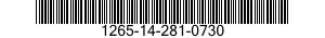 1265-14-281-0730 INDICATEUR I001 1265142810730 142810730