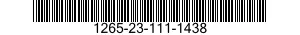 1265-23-111-1438 SERVOMECHANISM,ELEVATION,RANGE FINDER 1265231111438 231111438