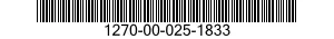 1270-00-025-1833 DUCT,COMPUTER 1270000251833 000251833