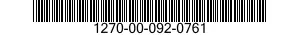 1270-00-092-0761  1270000920761 000920761