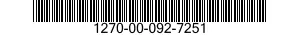 1270-00-092-7251  1270000927251 000927251