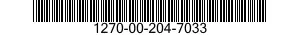 1270-00-204-7033  1270002047033 002047033