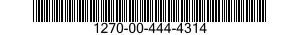 1270-00-444-4314  1270004444314 004444314