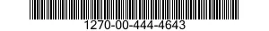 1270-00-444-4643  1270004444643 004444643